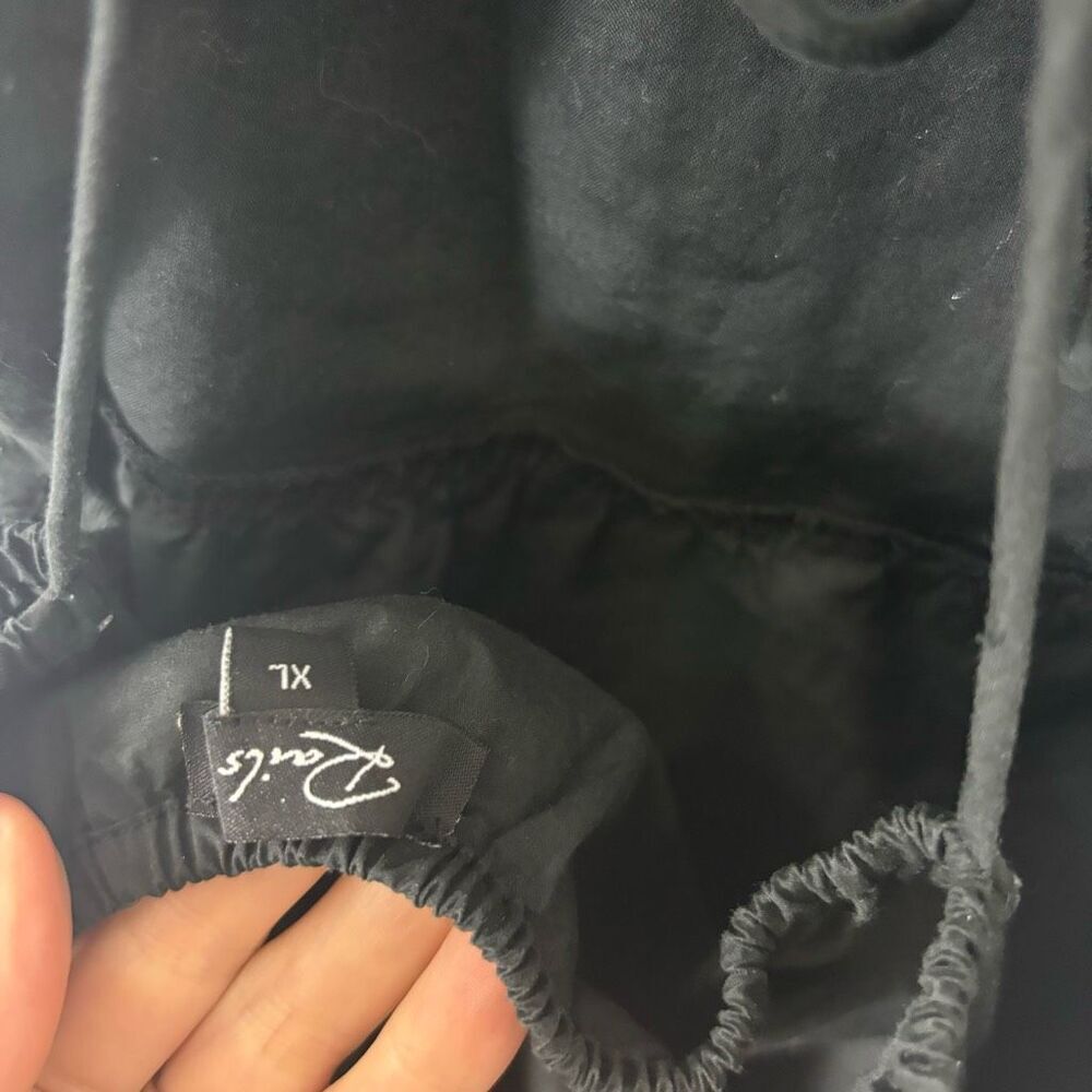 Rails Black Leni Open Back With Tie Midi Dress Co… - image 8